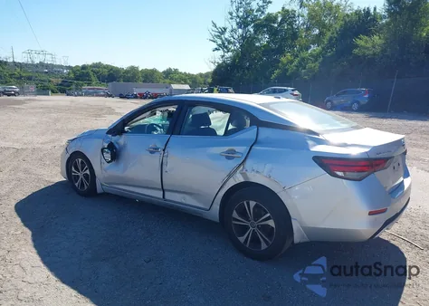 2020 Nissan Sentra Sv Xtronic Cvt из США, поврежденный, VIN 3N1AB8CV5LY237505